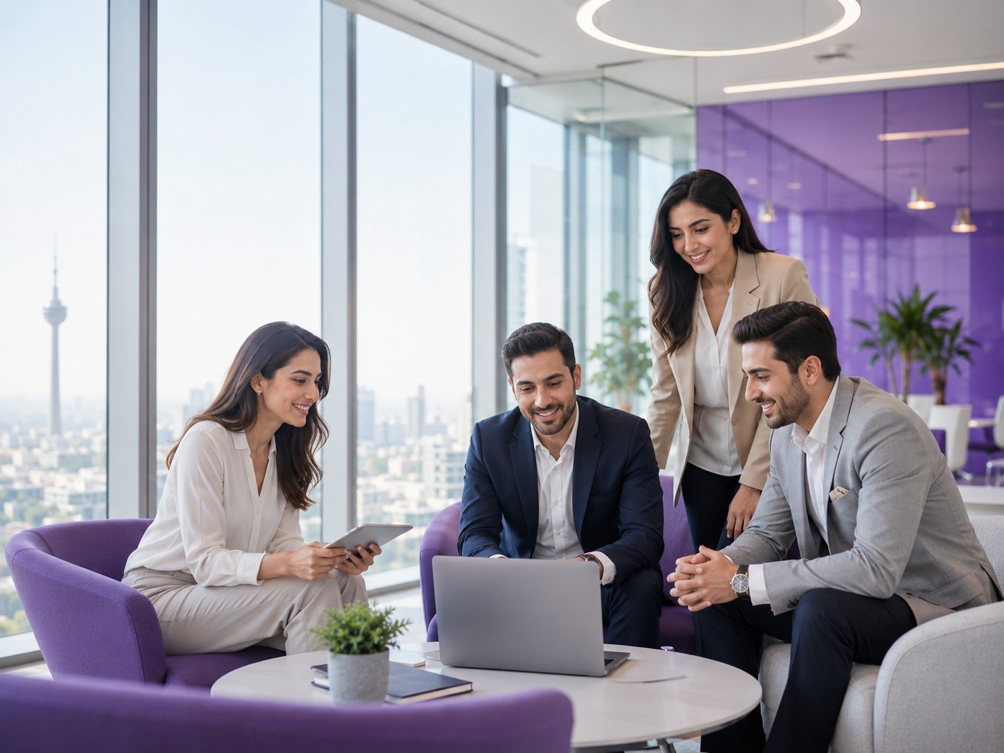 Executive hiring meeting for Persian-speaking talent in Europe